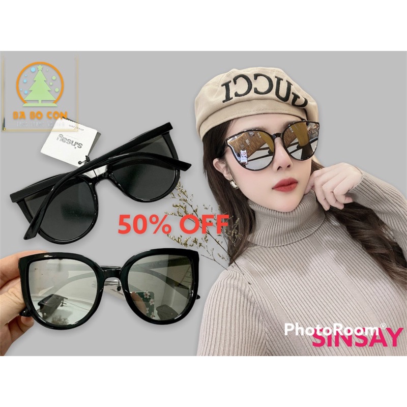 (Sale) Kính Sinsay chuẩn Auth, có mail mua hàng của hãng