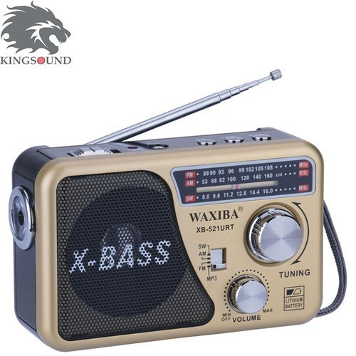 Đài USB NGHE NHẠC WAXIBA XB-521URT RADIO AM FM SW chuyên dụng