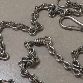 DÂY DẮT CHÓ - DÂY XÍCH CHÓ INOX CỠ LỚN 2 MÓC DÀI