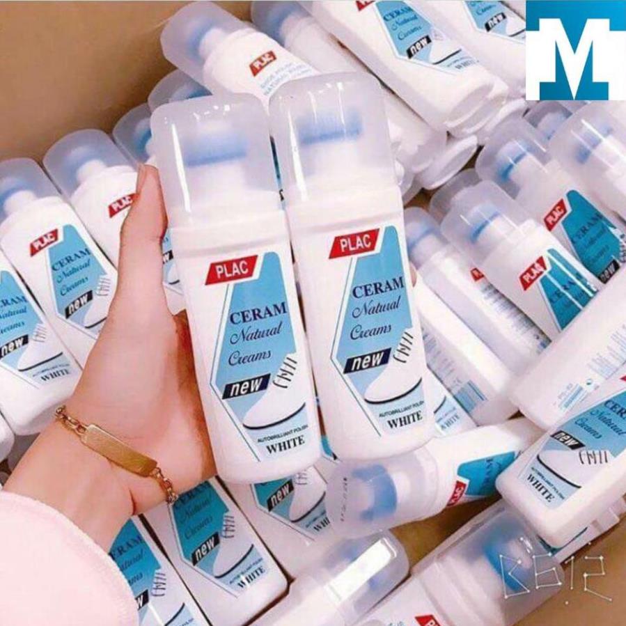 Chai tẩy trắng tất cả các loại giày dép túi xách Plac - Chai tẩy giày đầu bàn chải