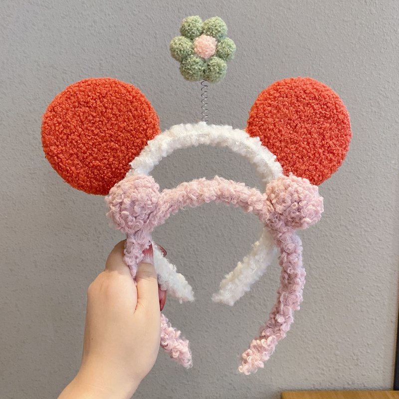 Băng Đô Cài Tóc Hình Gấu Bông Dễ Thương Thời Trang Hàn Quốc