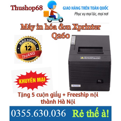 Máy in hóa đơn Xprinter Q260