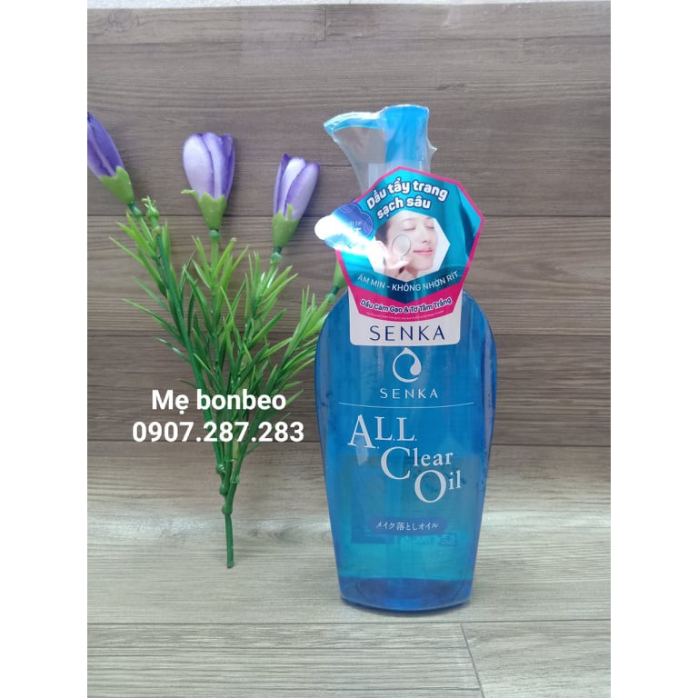 Dầu tẩy trang Senka All Clear Oil 230ml