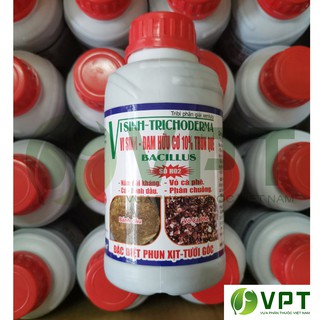 Chế phẩm Sinh học TRICHODERMA - Nấm Đối Kháng DẠNG NƯỚC 500ml