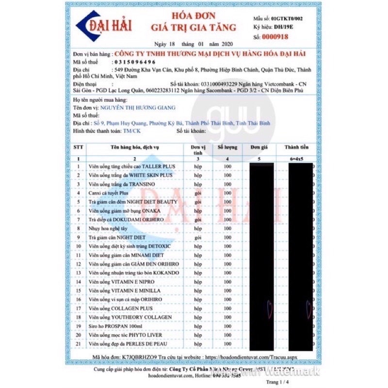 Viên uống tăng chiều cao GH Creation Nhật Bản hộp 270 viên