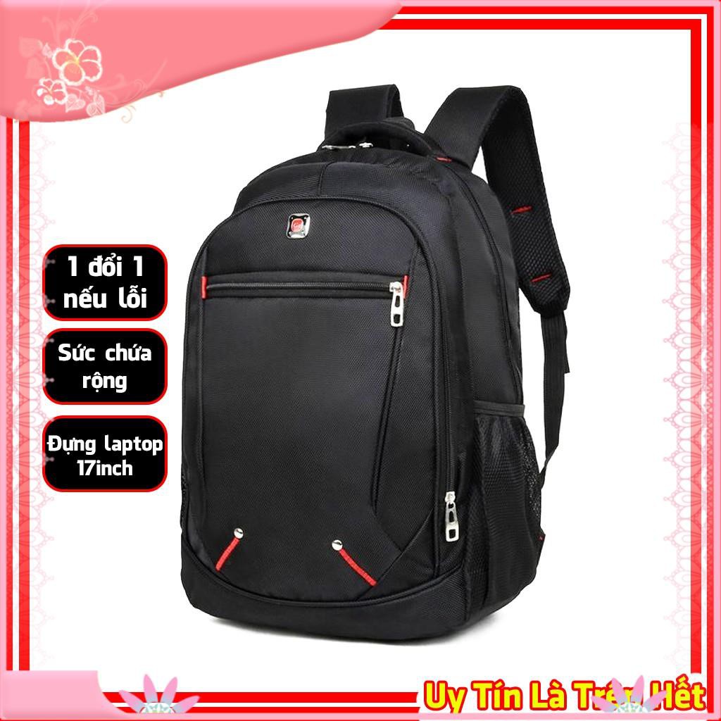 Balo Laptop 17 inch, Balo Túi Cặp Đựng Đồ Du Lịch Cỡ Lớn Nam Nữ Đẹp Thời Trang Và Chống Sốc Dùng