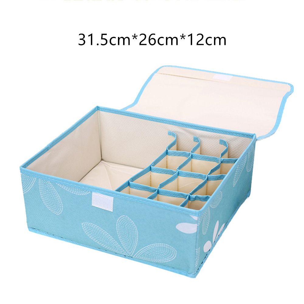 KUNHEV Hộp Đựng Vớ/Đồ Lót Chia Ngăn Gấp Gọn Tiện Lợi