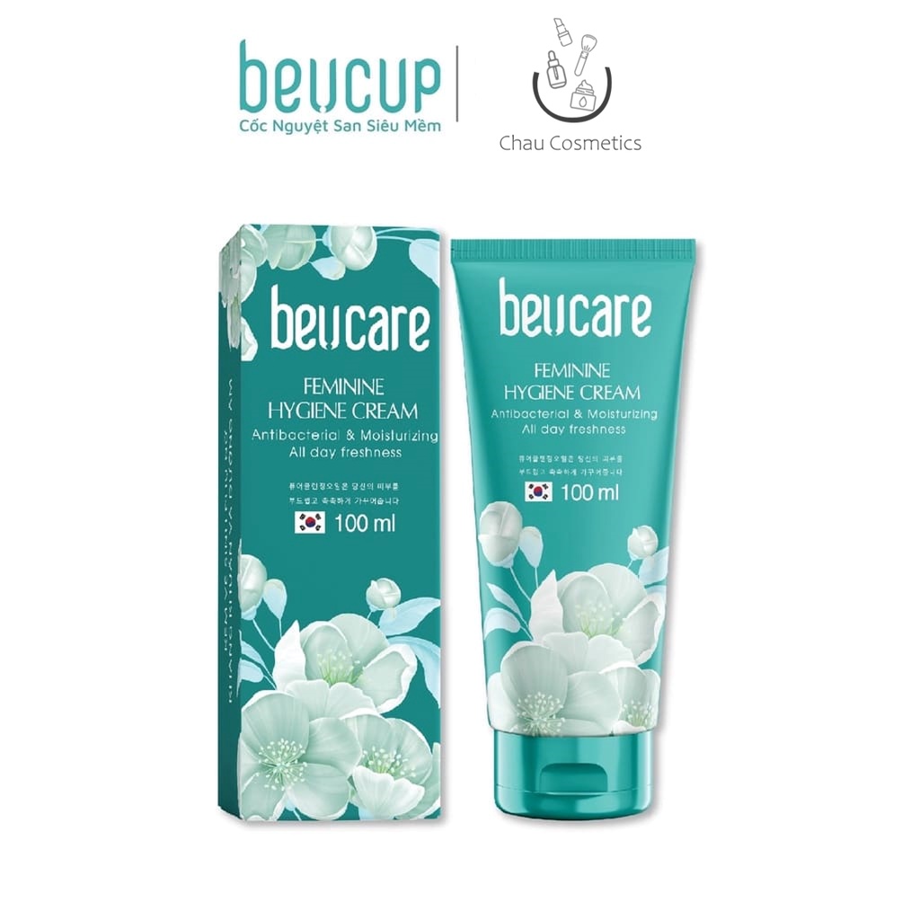 Dung Dịch Vệ Sinh Phụ Nữ Và Vệ Sinh Cốc Nguyệt San BeUcup BeUcare dạng kem 100ml