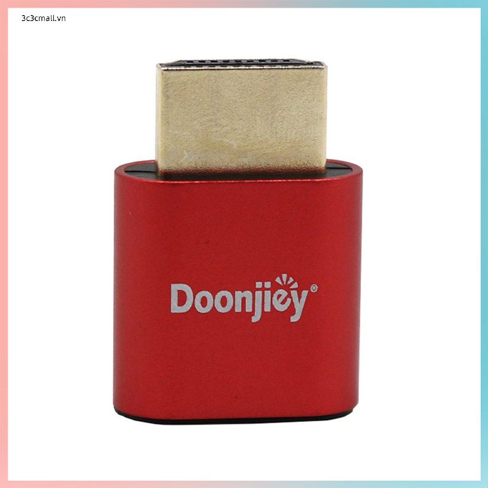 ✨chất lượng cao✨VGA Virtual Display Adapter HDMI-compatible 1.4 DDC EDID Dummy Plug Emulator