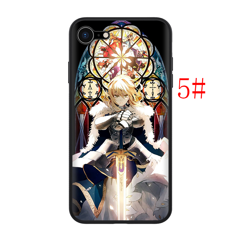 Ốp điện thoại silicone hình anime Fate Grand Order thích hợp cho Iphone 8 7 6s 6 Plus 5 5s Se 2016 2020