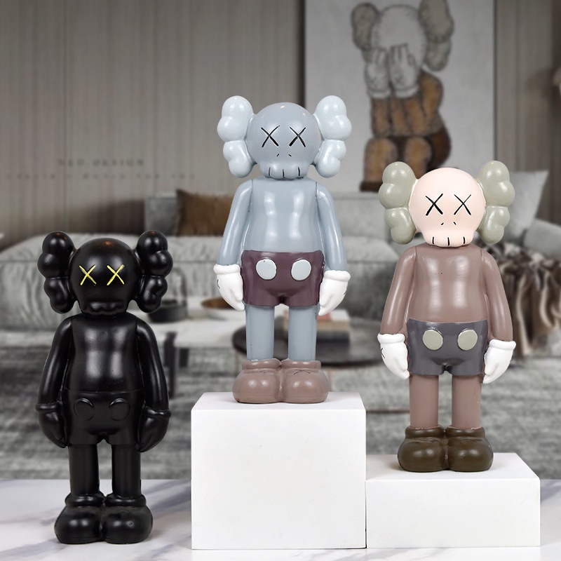Tượng mô hình để bàn kệ tủ trang trí nhân vật Kaws siêu đáng yêu