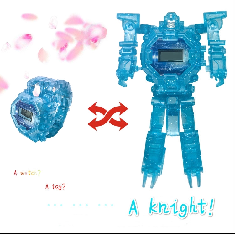 Đồng Hồ Điện Tử Hình Robot Phát Sáng Cho Bé | BigBuy360 - bigbuy360.vn