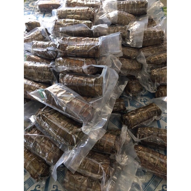 Bánh Tét Trà Cuôn Lá Cẩm 1 Đòn