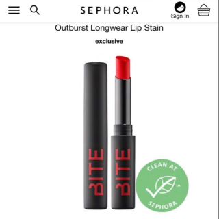 Son thỏi bite ord sephora 4 tuần về