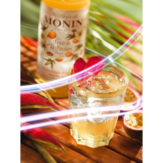 Siro Chanh dây Monin (Passion fruit syrup) - chai 700ml
