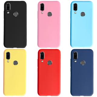 Ốp điện thoại TPU mềm màu trơn xinh xắn COR-L29 cho Huawei Honor Play HonorPlay