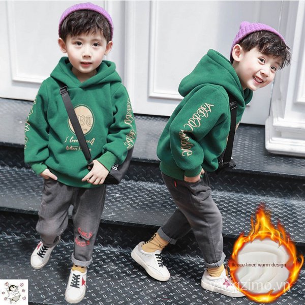 Áo Hoodies Dài Tay Thời Trang Cho Bé