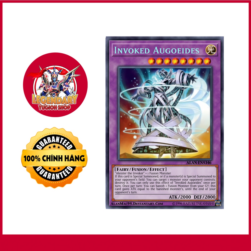 [EN]Thẻ Bài Yugioh Chính Hãng] Invoked Augoeides