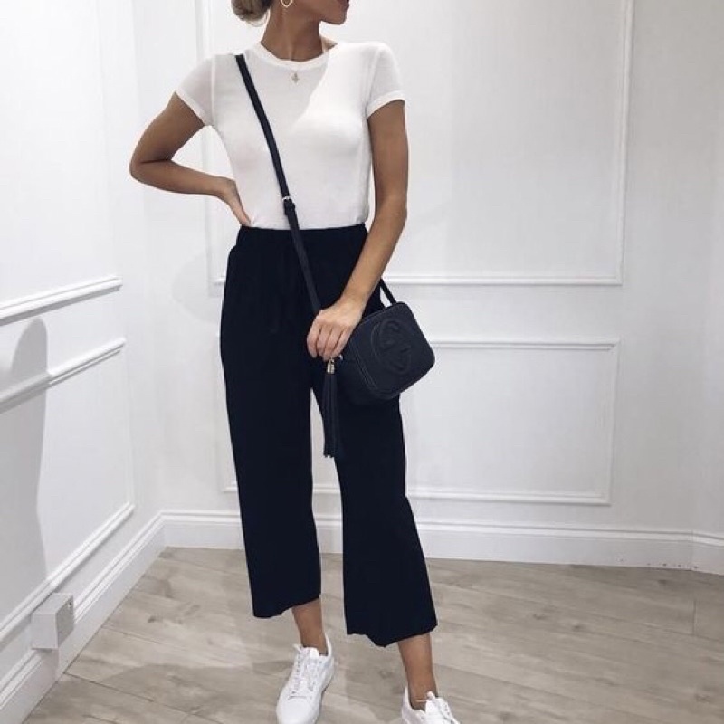 ÁO CROPTOP TAY NGẮN - THUN LẠNH