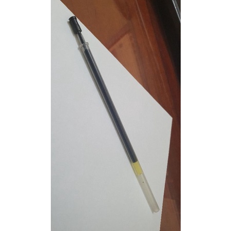 Combo 10 ngòi bút chữ A đầu đạn 0.38mm, ruột bút thay thế mực đen.