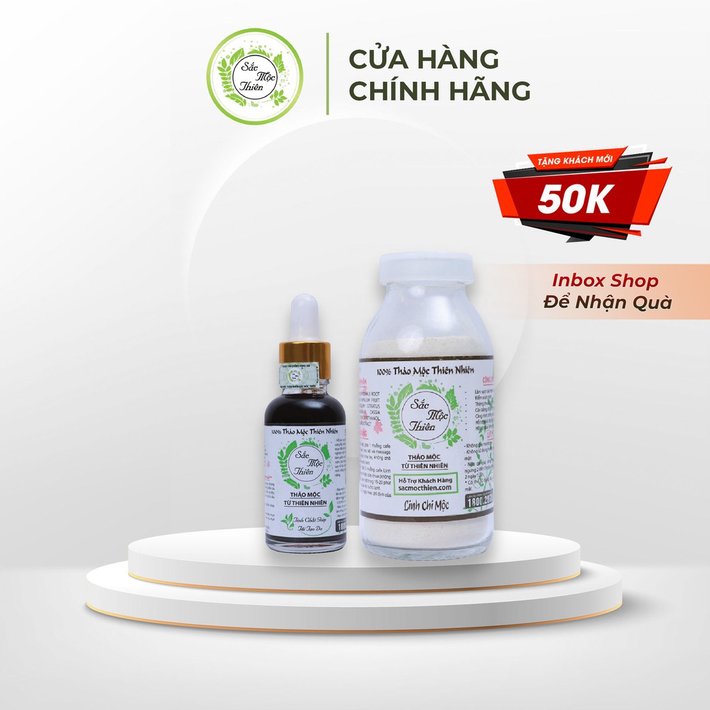 Combo Cơ Bản Cải Thiện Mụn Sắc Mộc Thiên 30ml + 100gr