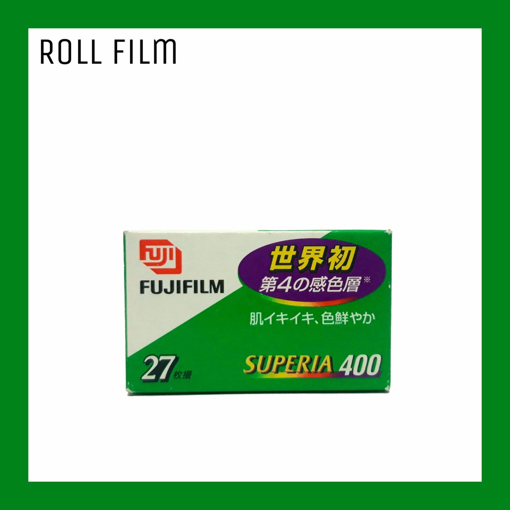 Film 135 FUJI SUPERIA 100/400 outdate