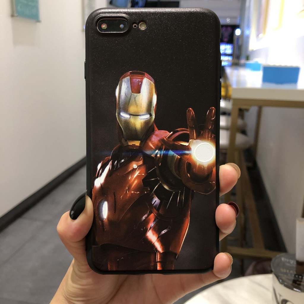 Ốp điện thoại Iron Man cho Samsung J3pro J7pro J5pro J4 J6 J8 J4plus J6+ J2prime J6prime J5prime J7prime J7+ C8 C9PRO