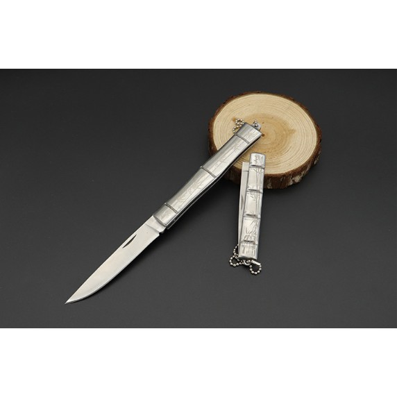 Dao Que Vân Trúc Gấp Gọn Mini - Treo Móc Khóa