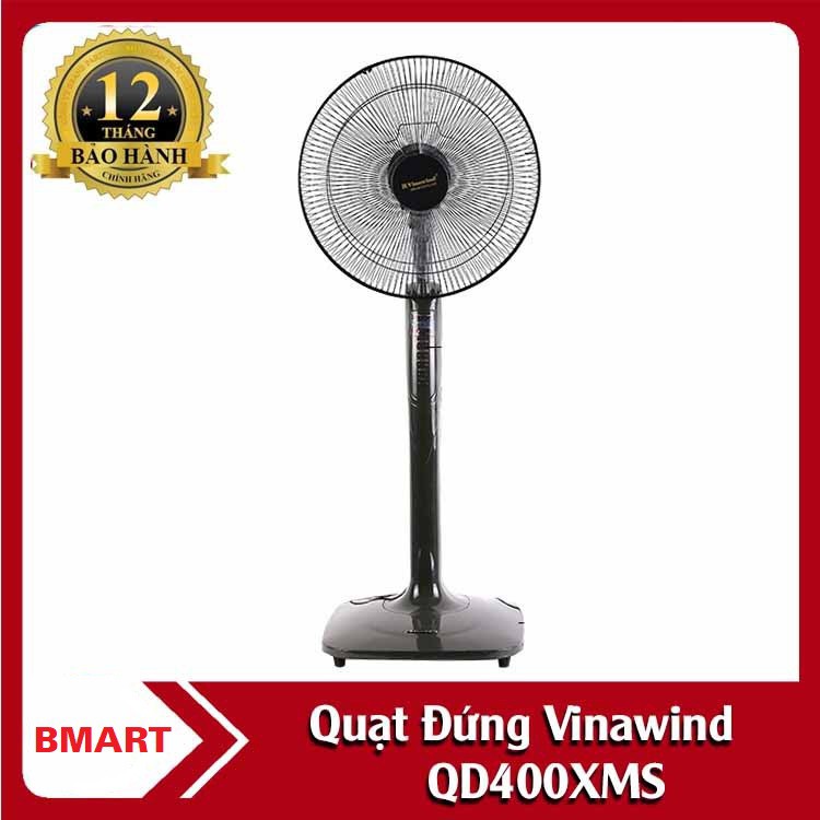 Quạt cây đứng VINAWIND Điện cơ Thống Nhất 400X-MS có điều khiển - Quạt cây VINAWIND