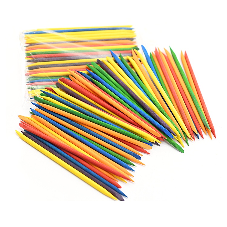 Set 10/ 20 que gỗ UR SUGAR hai đầu vát nhọn dành cho dán hạt cườm đá trang trí móng tay