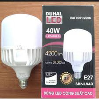 [Giá Hủy Diệt] Bóng Led Buld Trụ 10w 15w 20w 30w 40w 50w Duhal Chíp SamSung Chính Hãng