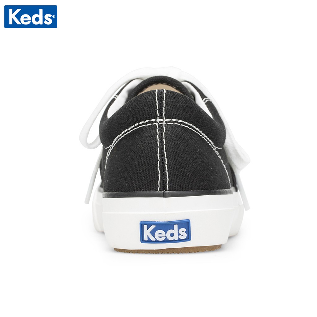 Giày Keds Nữ - Anchor Canvas Black - KD058140