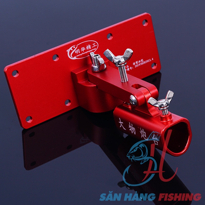 Pat giữa thùng săn hàng, gác cần câu đơn, câu đài