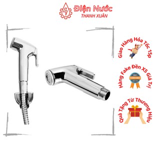 Đầu vòi xịt vệ sinh mạ crom cao cấp dễ lắp đặt, thay thế 9081