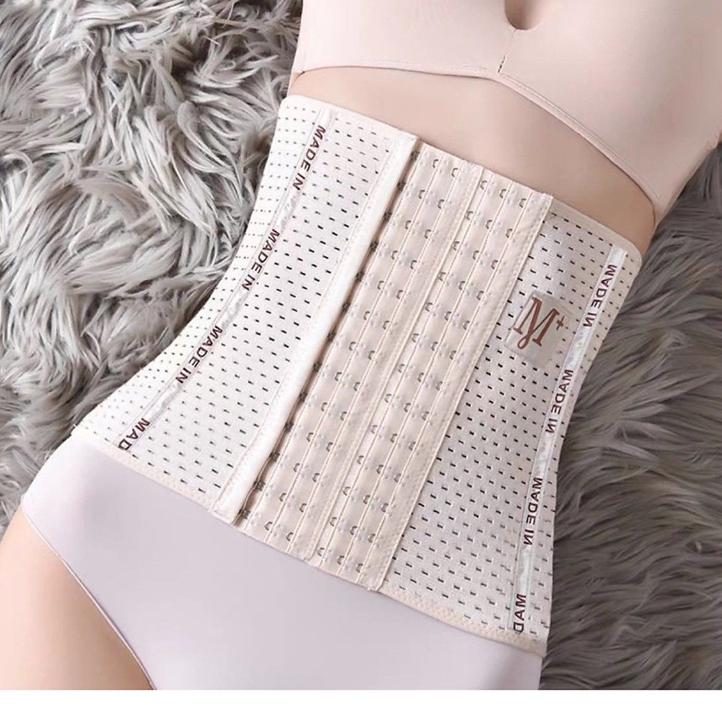 Đai nịt bụng 6 nấc cài giảm mỡ bụng tạo vóc dáng săn chắc sau sinh