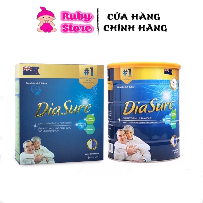 [Chính hãng] Sữa non tiểu đường Diasure hộp 850g