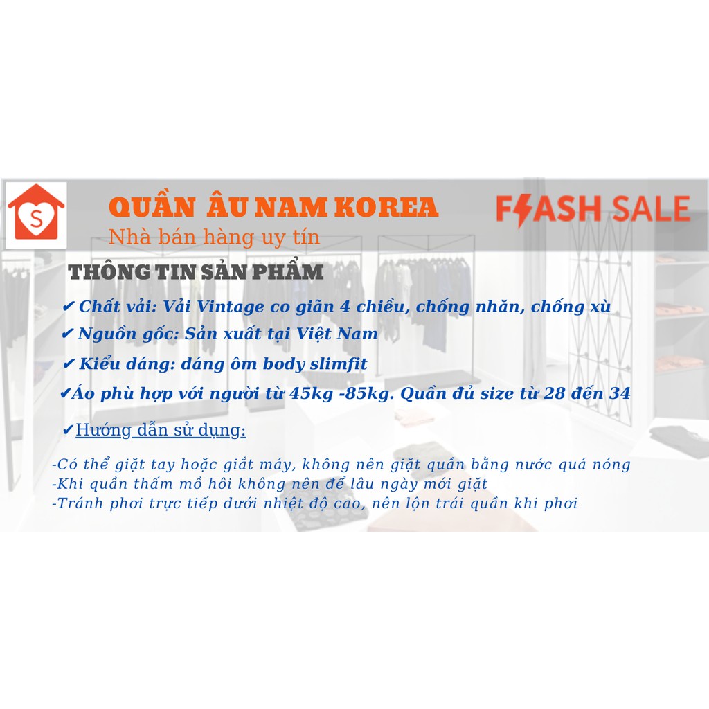 Quần âu nam kẻ caro cá tính Q1906 | BigBuy360 - bigbuy360.vn