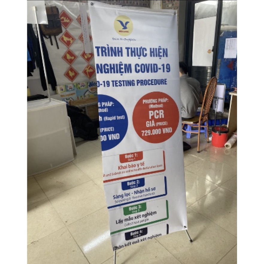 Standee X, chân chữ X, kệ X , Giá treo hình ảnh quảng cáo nhập khẩu chính hãng
