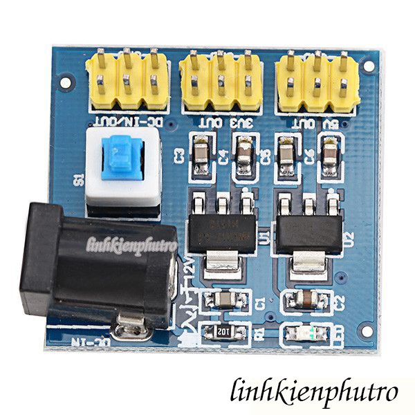 Mạch chuyển đổi điện áp 12V/5V/3.3V