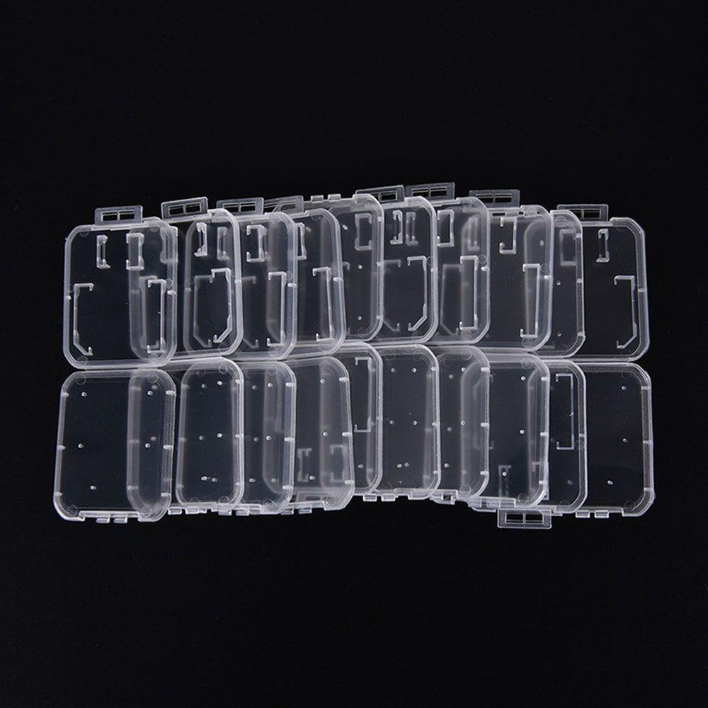 PEARLVN Set 10 Hộp Nhựa Đựng Thẻ Nhớ Tiện Dụng