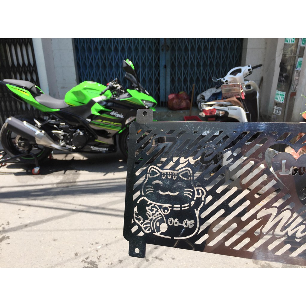 Che két nước-Bảo vệ két nước các dòng xe 150cc ( Ex,Fz,suzuki Gsx R150,Yamaha R15....)