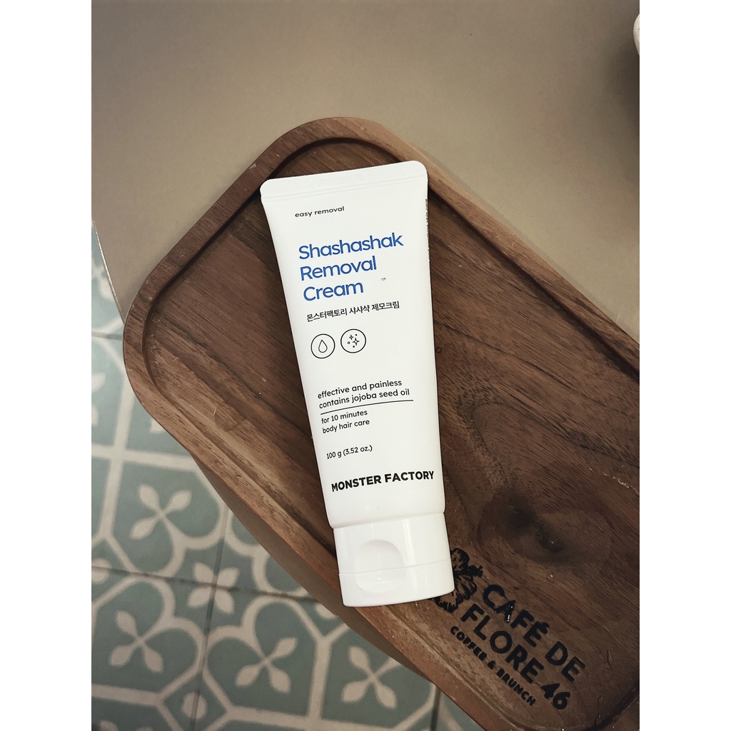 ShakShashak Removal Cream Kem triệt lông Monster Factory - Hương Chất Cosmetic