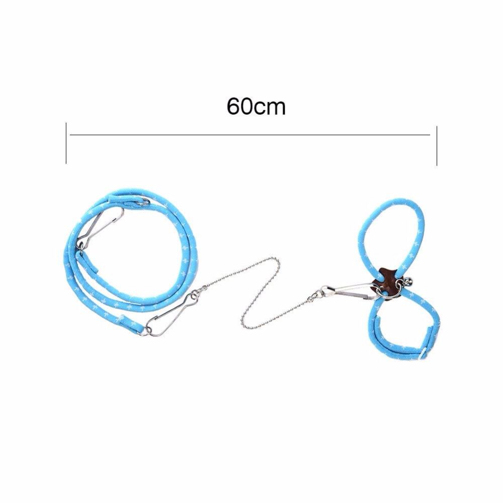 Dây dắt thú cưng đi dạo có chuông nhiều màu sắc tùy chỉnh tiện dụng dành cho sóc/ chuột hamster