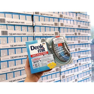Cả hộp 60 viên Tẩy lồng giặt Denkmit Hàng Đức