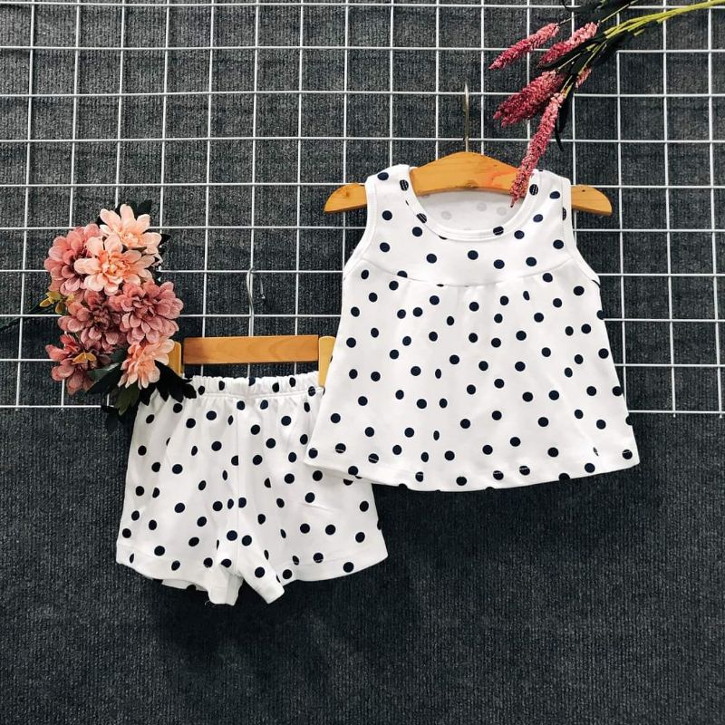 Bộ babydol cho bé gái size nhí