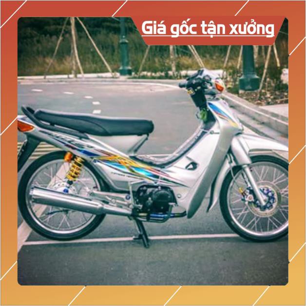 Tem xe wave R chất liệu Crom. Thị trường có hàng giả crom ae lưu ý.