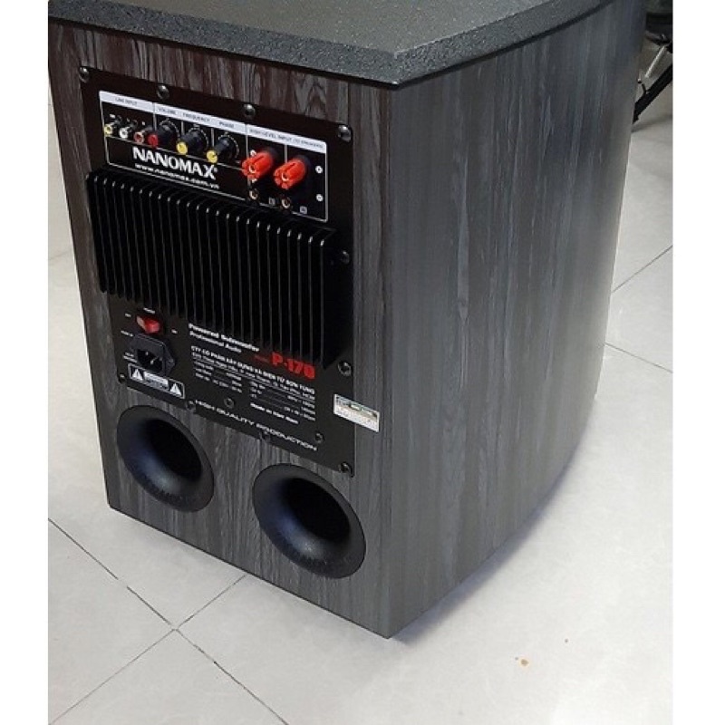 Loa Sub Nanomax P170 - Bass 30cm - Hàng Chính Hãng - Gia Khang Shop