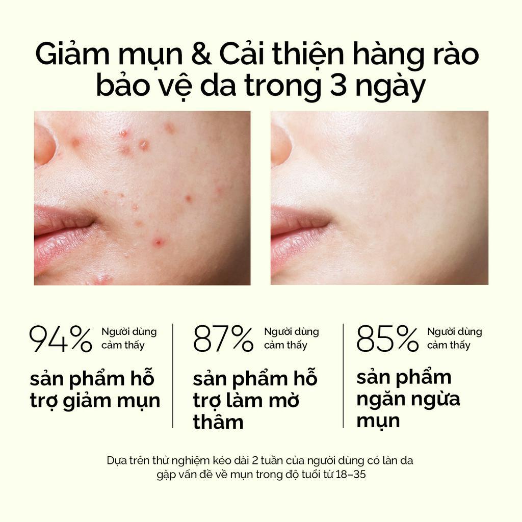 Combo giảm mụn dưỡng ẩm SKINTIFIC gồm Serum giảm mụn 20ml + Gel dưỡng ẩm 5X 30g