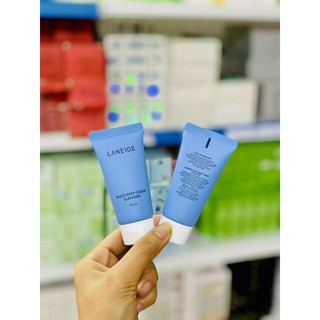 ( CHÍNH HÃNG ) Sữa Rửa Mặt Laneige Cleansing Multi Deep-Clean Cleanser 30ml