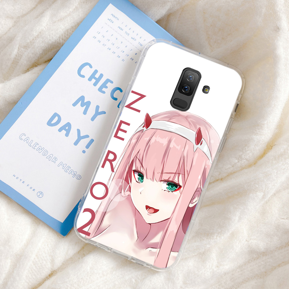 Samsung A70 Note 10 Lite Plus 20 Ultra 9 8 S20 TPU transparent Soft case 20GBY franxx wiki zero two anime